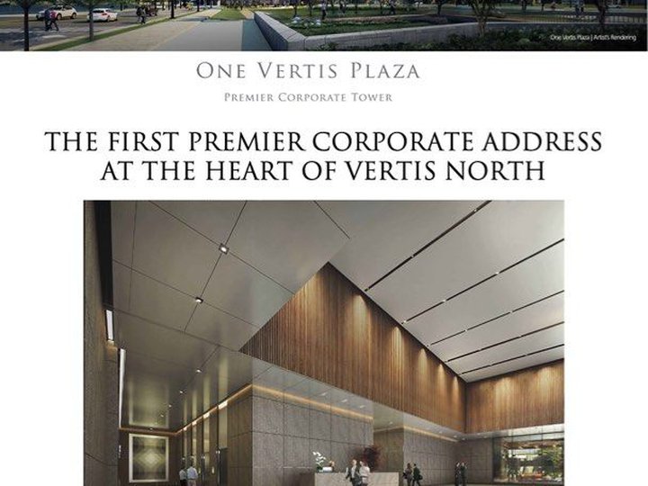 Best Deal Office Space For Sale in One Vertis Plaza Vertis North QC