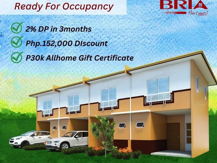 2-bedroom Townhouse For Sale in San Pablo Laguna