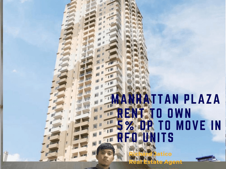 MANHATTAN PLAZA - Cubao RENT TO OWN / 5% DP Ready to Move in