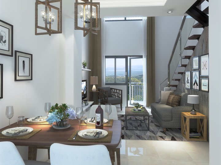 Penthouse Bi-Level unit in Twin Lakes Belvedere overlooking Taal Lake