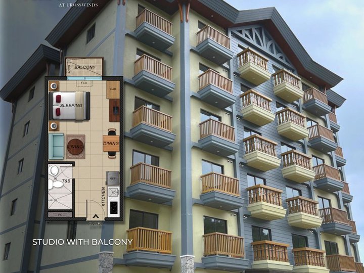 Preselling Condominium at Crosswinds Tagaytay - Alpine Villas