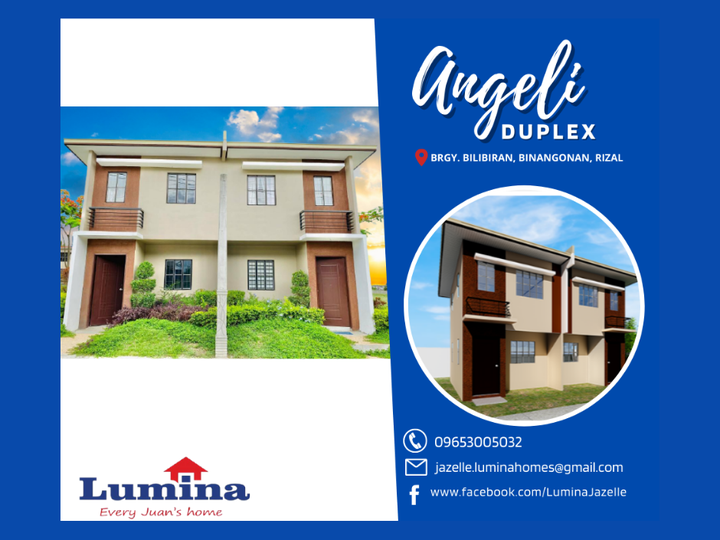 3-BR Angeli Duplex | Ready for Occupancy | Lumina Binangonan