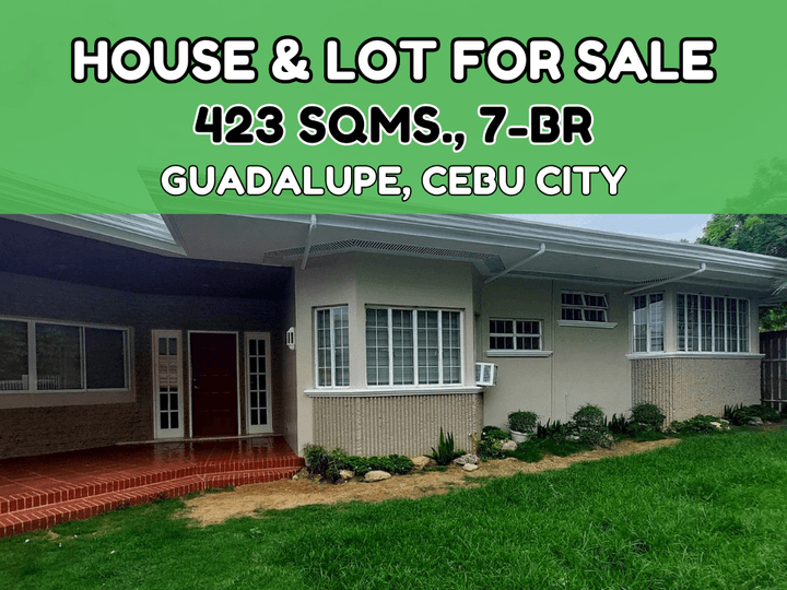 7-Bedroom Single Detached House & Lot For Sale in Guadalupe Cebu City