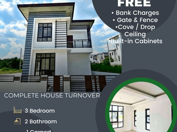 House and Lot For Sale in Padre Garcia Batangas Complete Turnover