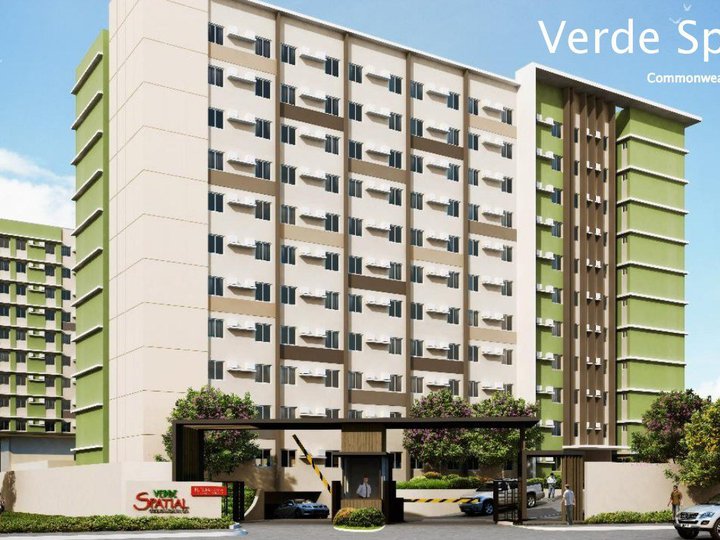 For Sale 33.52sqm Residential Condo Affordable Modern Living in Verde Spatial at Quezon City