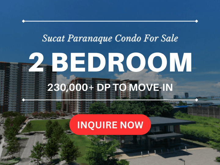 SMDC Bloom 2-bedroom Condo Like Rent-to-own Sucat Paranaque Near SLEX