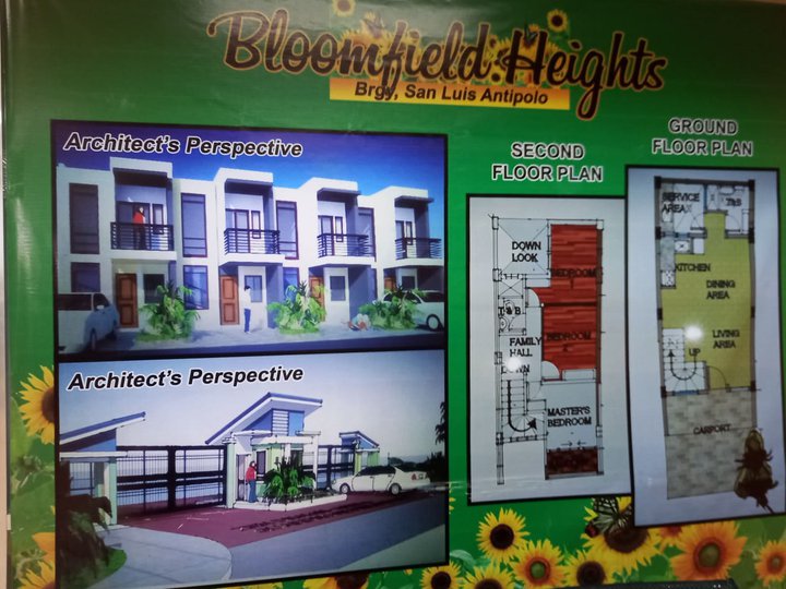 BLOOMFIELD HEIGHTS, Townhouse, 2 Storey, 3BR, 2T&B, Car Garage