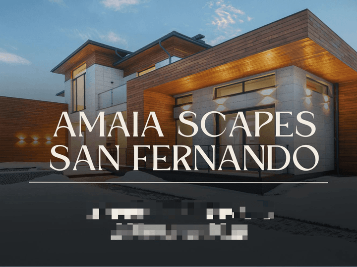 House and Lot in San Fernando Pampanga by Ayala only 3M