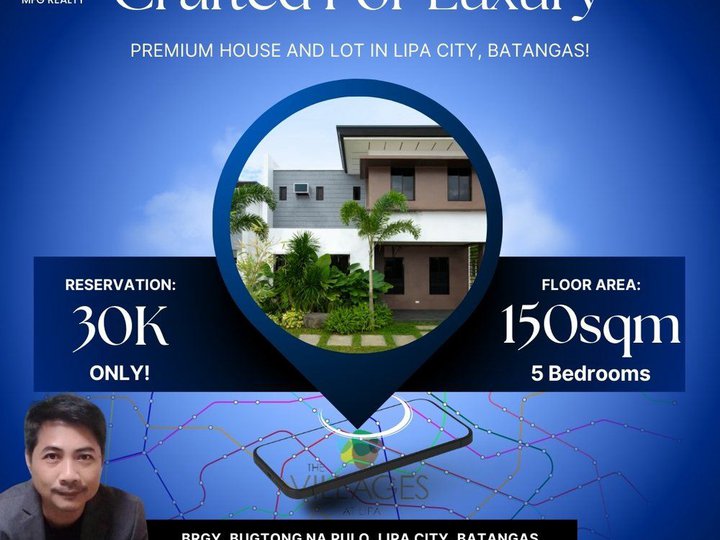 Crafted for Luxury: Premium House and Lot in Lipa City, Batangas!