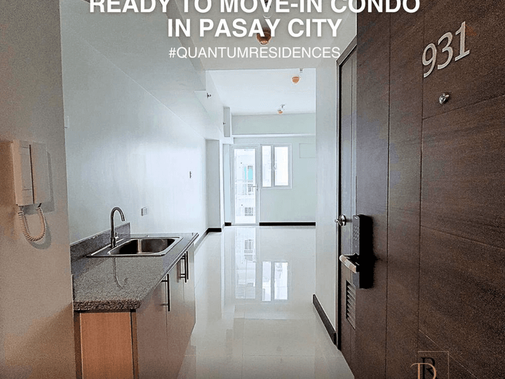 Ready For Occupancy 26.00 sqm Studio Residential Condo For Sale in Manila Bay Pasay