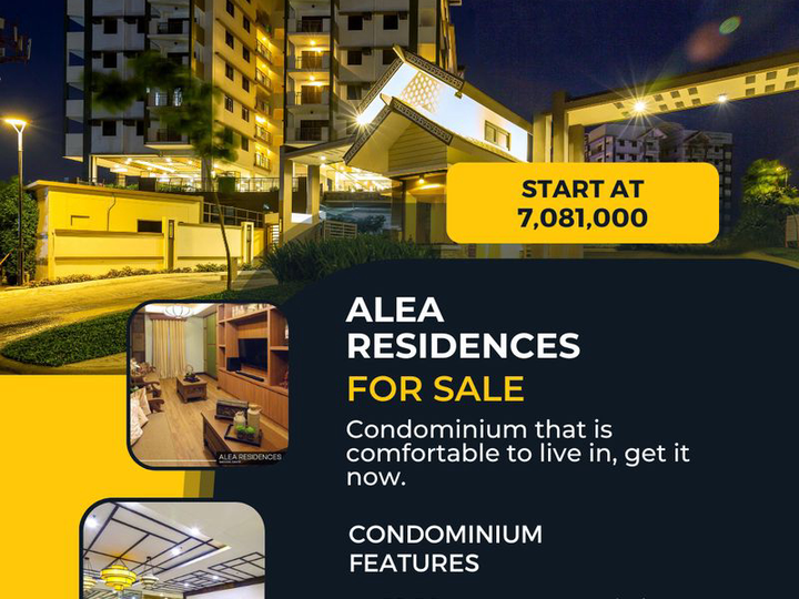 ALEA RESIDENCES 58.00 sqm 2-bedroom Condo For Sale in Bacoor Cavite