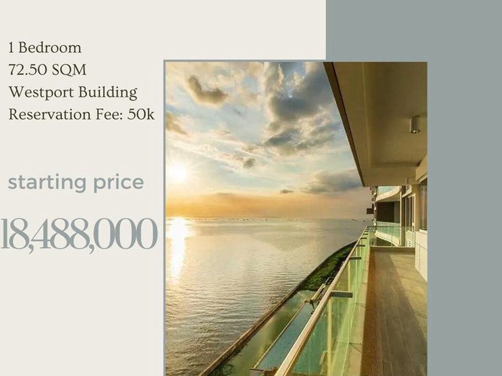 OAK HARBOR 72.50 sqm 1-bedroom For Sale in Paranaque Metro Manila