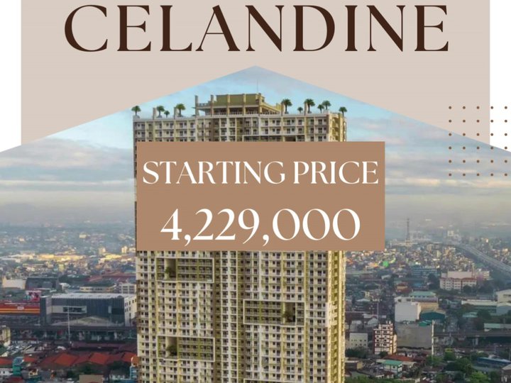 THE CELANDINE 31 sqm 1-bedroom For Sale in Quezon City, Metro Manila