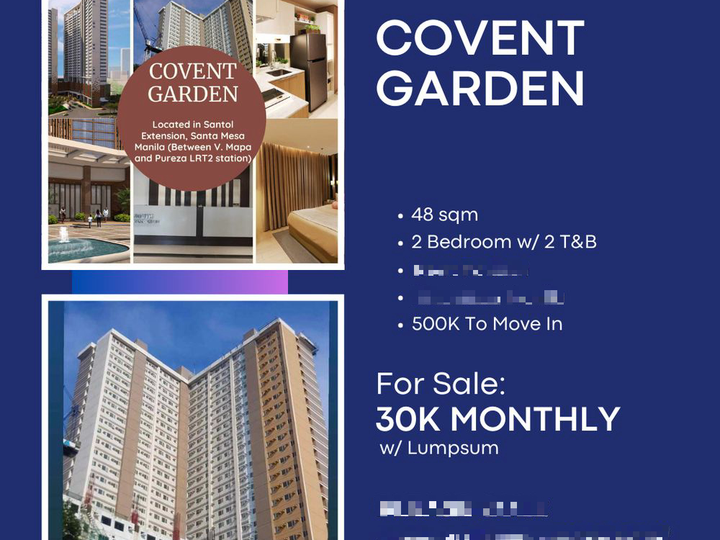 Sta Mesa Manila Rent To Own Condo For Sale as low as 50K Monthly