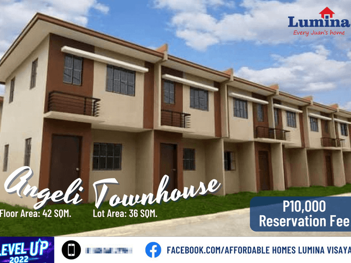 Provision for 3-bedroom Angeli Townhouse For Sale in Ivisan Capiz