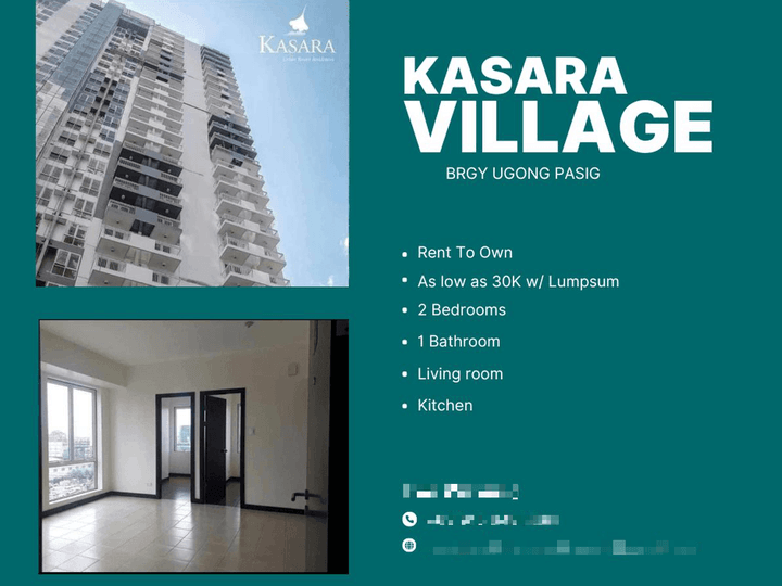 Rent to Own Condo in Pasig As Low as 30K Monthly Kasara Urban Resort