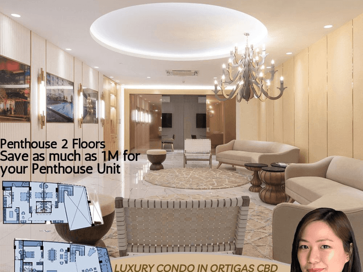 411sqm 3-bedroom Luxury Condo for sale in Ortigas CBD
