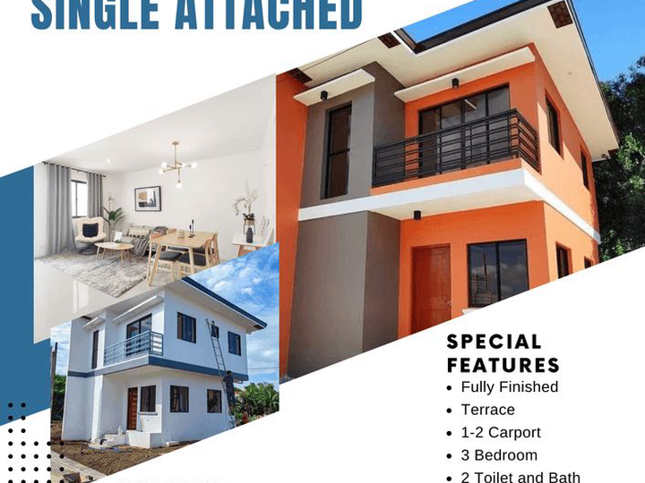 3-Bedroom Single Attached House For Sale in San Mateo Rizal