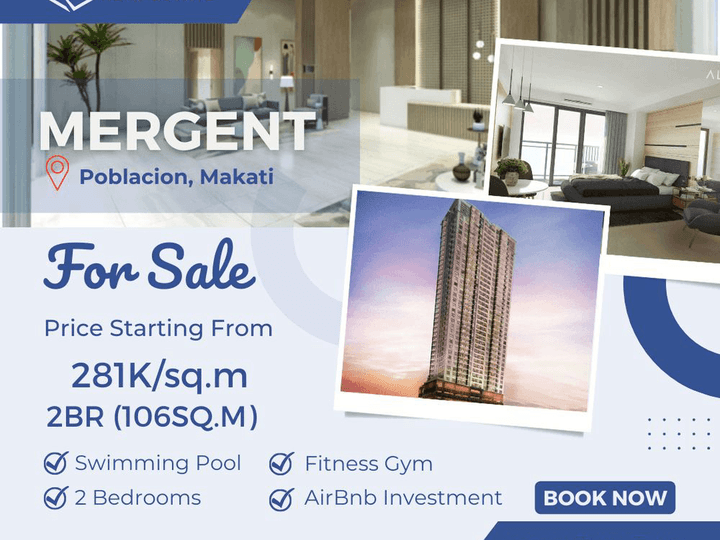 PRE - SELLING CONODMINIUM AT MAKATI (MERGENT RESIDENCE) by ALVEO LAND