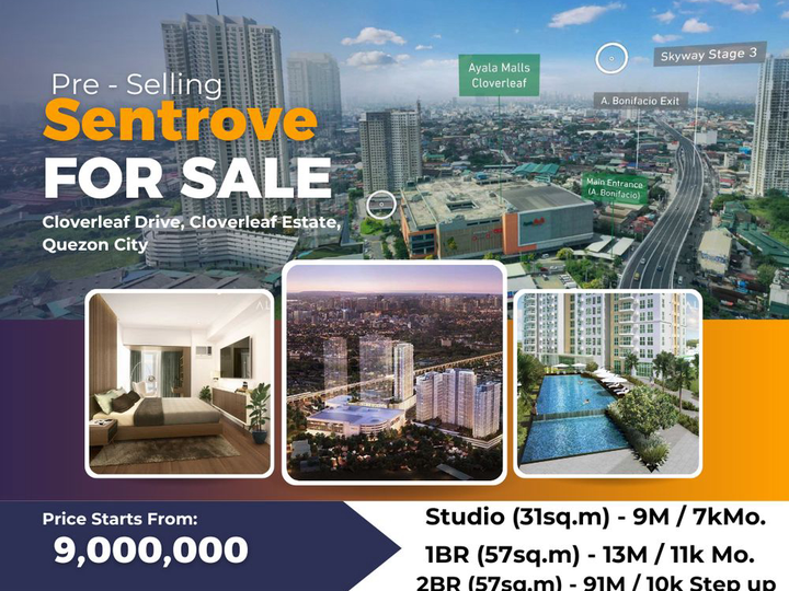 Sentrove residential condominium by ALVEO an Ayala Land Company in QC