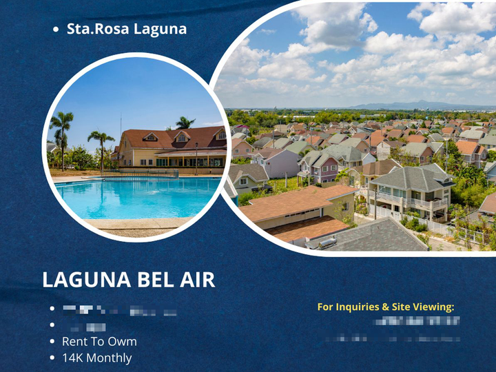 14K Monthly 120sqm Lot In Sta Rosa Laguna Laguna Bel Air