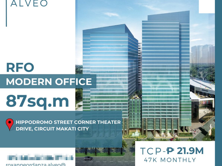 87sq.m Office Space Ready for Occupancy located at Makati City