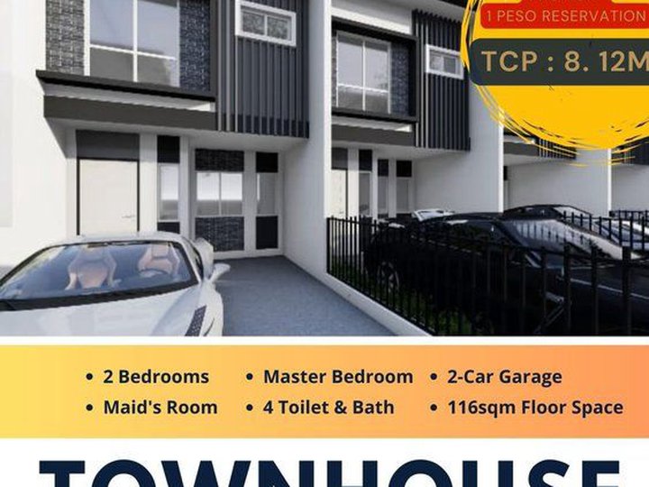 3BR 2-Storey Townhouses in Sucat, Paranaque City