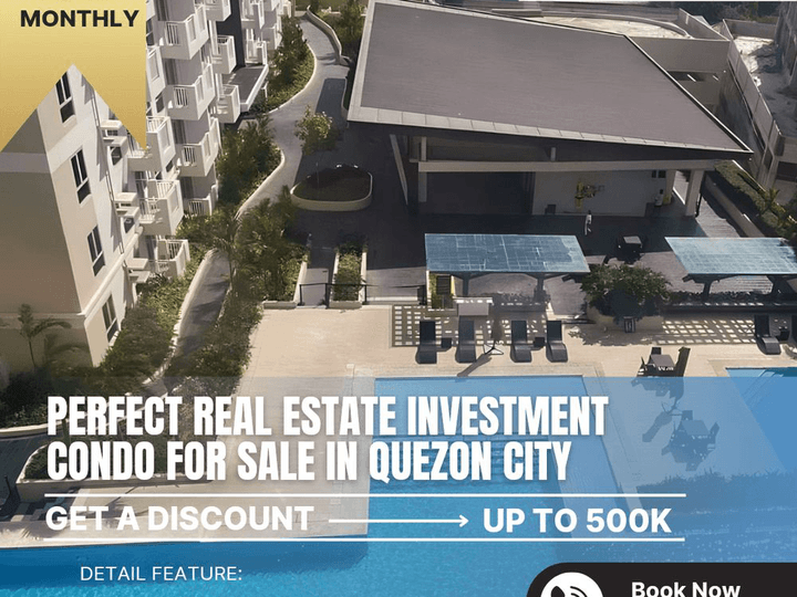 RFO Residential Condo For Sale 39.00 sqm 1-bedroom  in Quezon City near Solaire Vertis North
