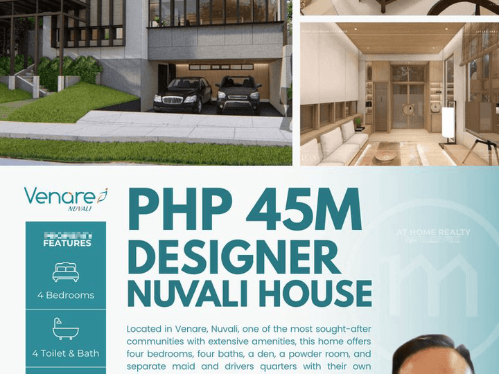 Designer House with 4 Beds & 4 Baths in Nuvali