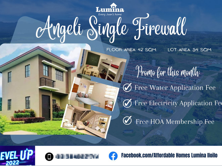 Provision for 3-bedroom Angeli Single Firewall For Sale in Oton Iloilo