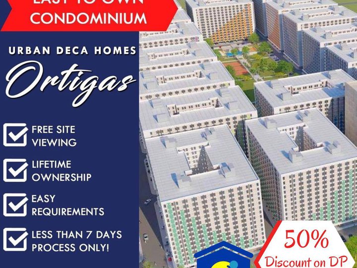 RENT TO OWN CONDO IN ORTIGAS PRE-SELLING 10K RESERVATION 6,300 MONTHLY