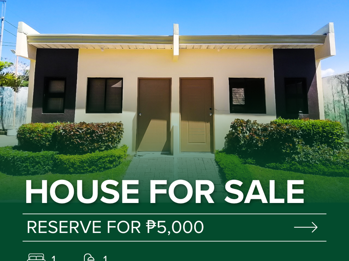 Studio-Type Rowhouse for Sale in Digos
