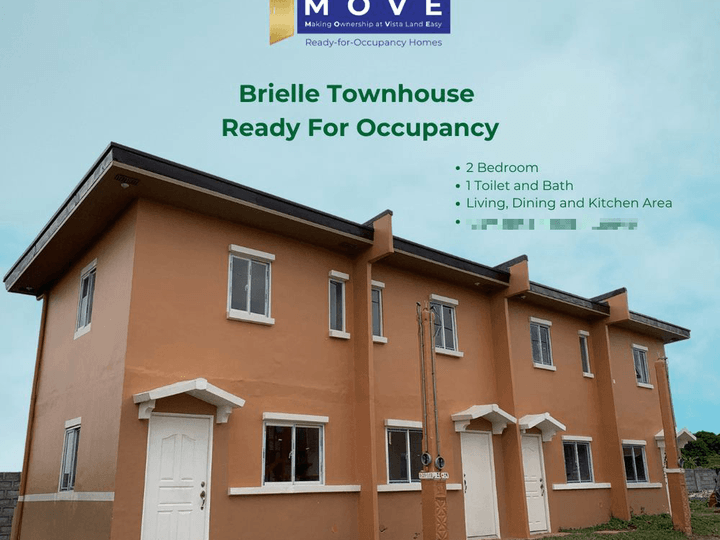 Ready For Occupancy 2-bedroom Townhouse For Sale in General Trias Cavite