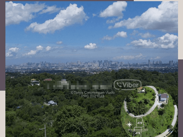 LOT FOR SALE WITH CLEAR CITY VIEW AT PARKRIDGE ANTIPOLO | 470-476sqm