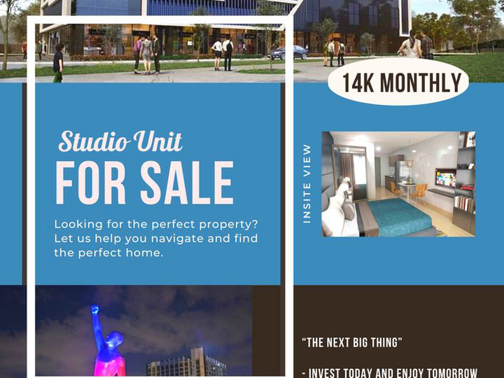STUDIO UNIT FOR SALE AT THE BRIDGETOWNE PASIG