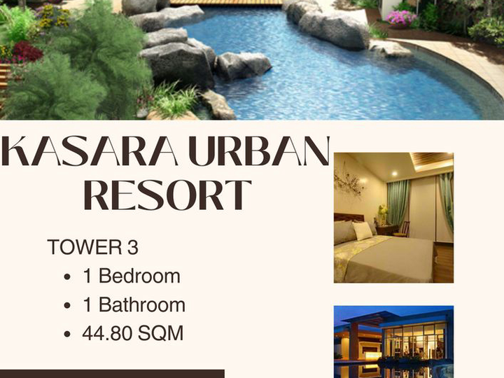 44.80 sqm 1-bedroom Condo For Sale in Pasig Metro Manila