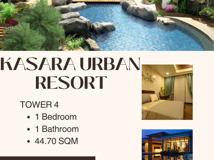 44.70 sqm 1-bedroom Condo For Sale in Pasig Metro Manila