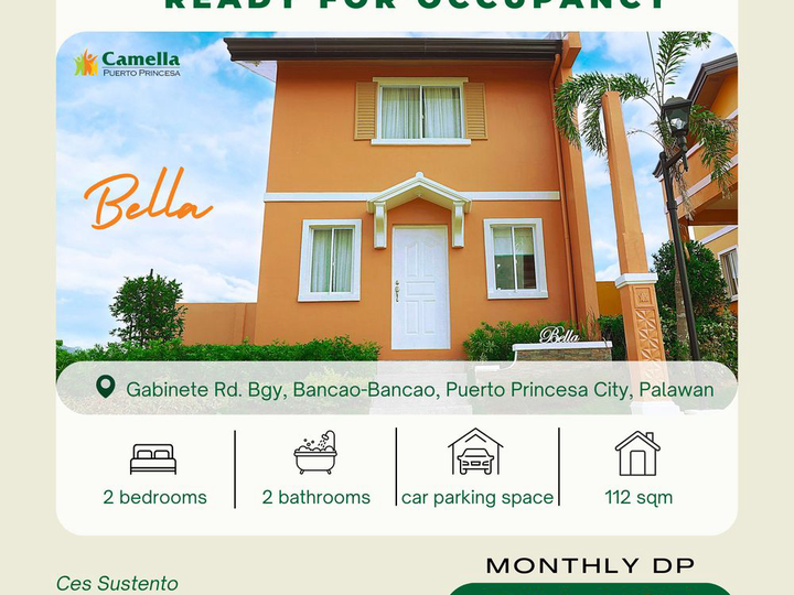 Bella 2 Bedrooms In Puerto Princesa City FOR SALE!