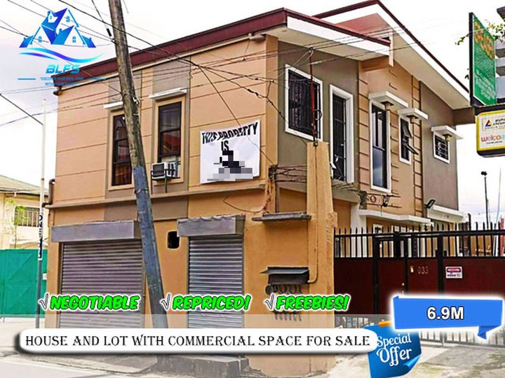 PROPERTY FOR SALE WITH COMMERCIAL SPACE IN CAINTA RIZAL