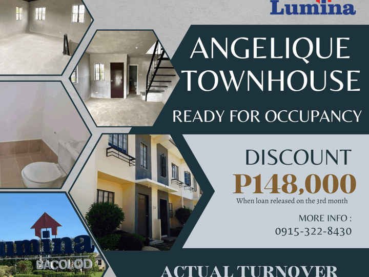 2-bedroom Townhouse For Sale in Bacolod Negros Occidental