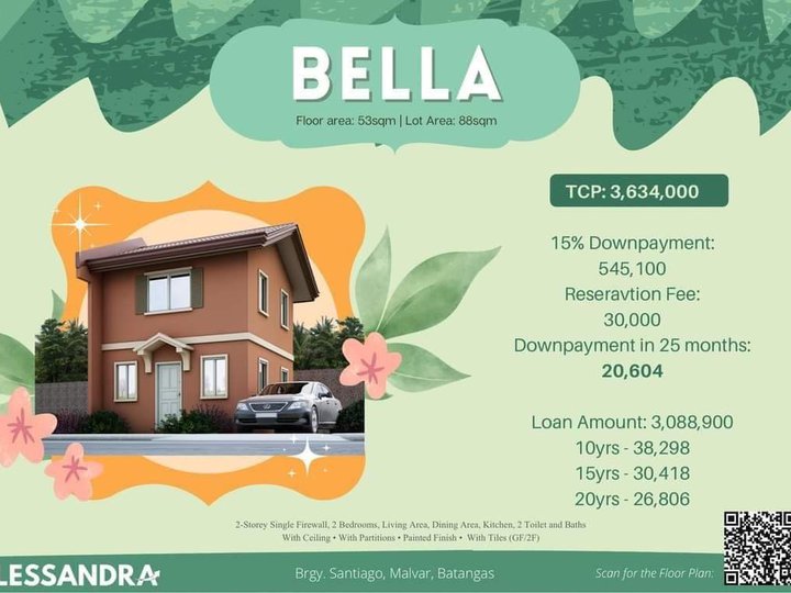 A very AccessibleHouse and Lot  Lessandra Malvar near Outlets