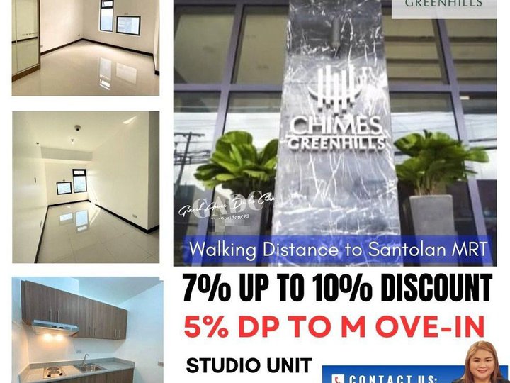 RFO Rent to Own 2 Bedroom condo for sale in San Juan Greenhills at Chimes Greenhills near MRT