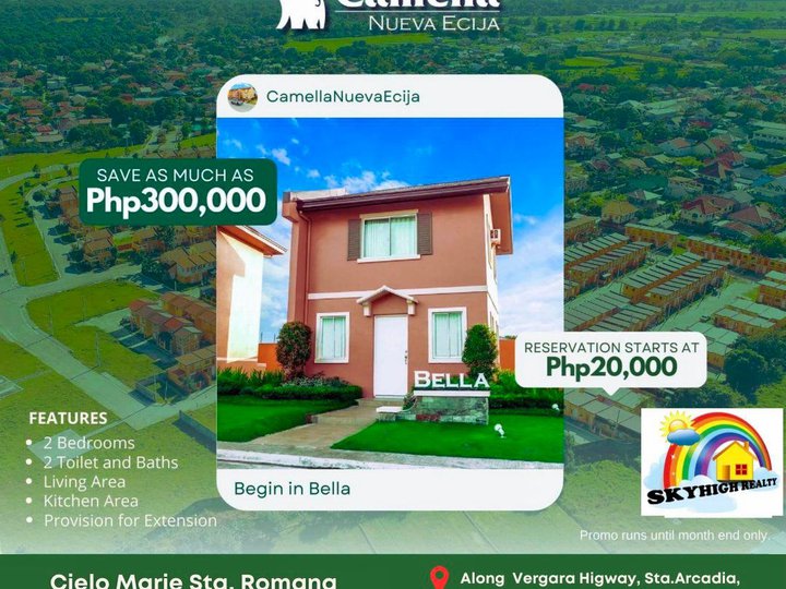 2 to 5 Bedrooms Single Attached Houses Foe Sale in Cabanatuan City