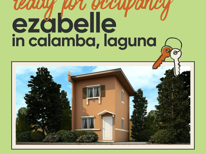 House and Lot 2BR 1TB RFO in Calamba Laguna