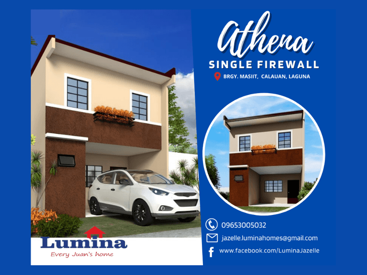 3-BR Athena Single Firewall for Sale | Lumina Calauan, Laguna