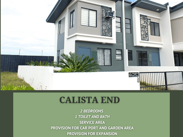 Fully-finished 2-bedroom Townhouse  End Unit For Sale in Naic Cavite