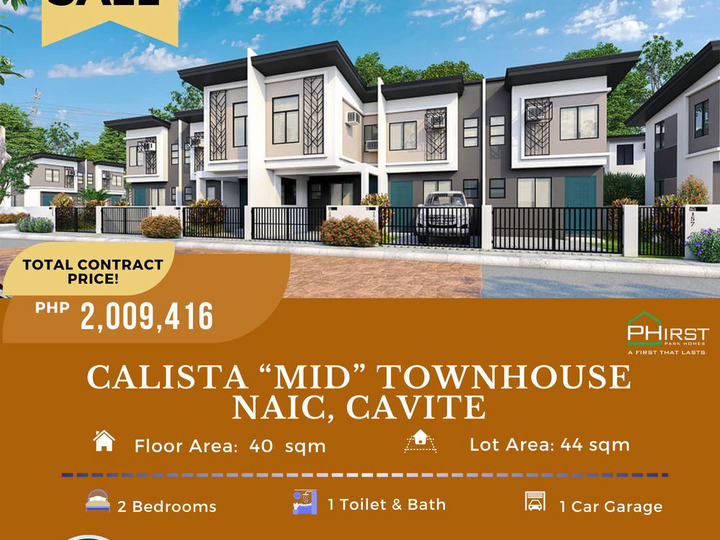 2-Bedroom Townhouse For Sale in Naic Cavite