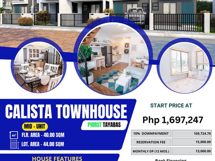 2 Bedroom Townhouse For Sale in Tayabas