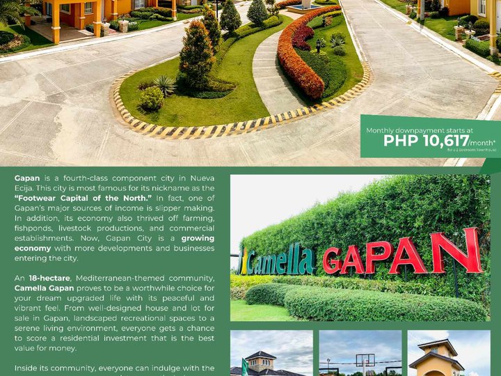 Property for sale in Camella Gapan - 110 sqm. Lot