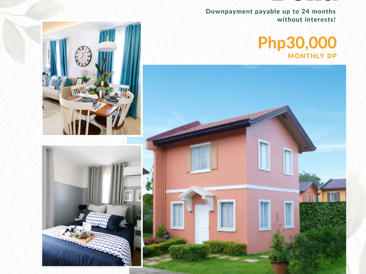 Pre-selling 2-Storey House in Camella Carcar-Cebu